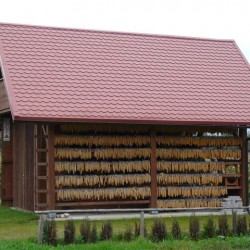 Bobrek Blechdach Bedachung von Heustadel.