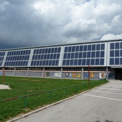 Sončne celice na telovadnici