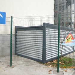 Siva Enojna Montažna Garaža Hosekra - Preprostost in Eleganca