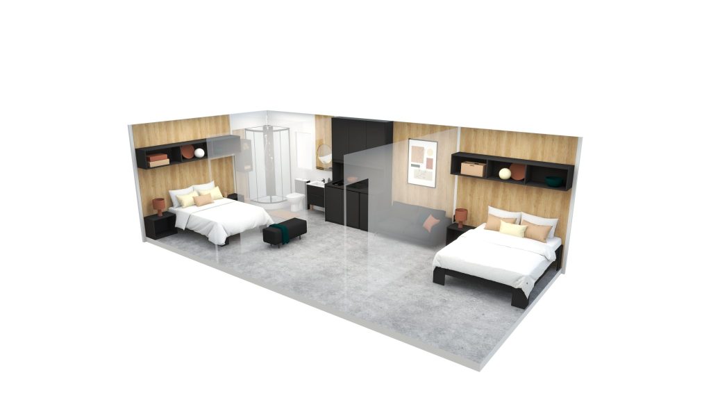 EKO 1 - 3D POGLED EKO MAX LES - CRNA