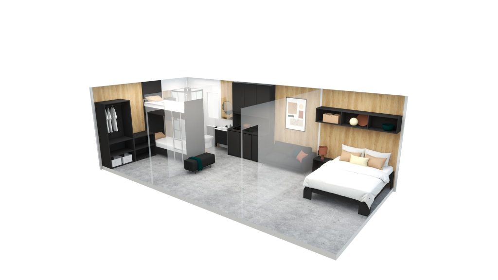 EKO 2 - 3D POGLED EKO MAX LES - CRNA