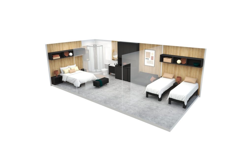 EKO 3 - 3D POGLED EKO MAX LES - CRNA