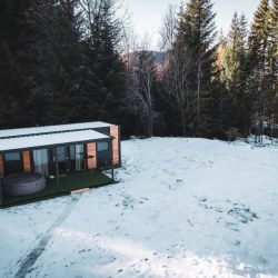 Mobilna hiška na Pohorju