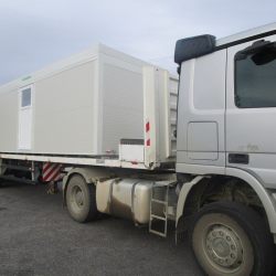 Osnovni kontejner Hosekra pripravljen za transport