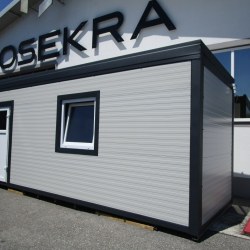 Kontejner Hosekra z antracit obrobami