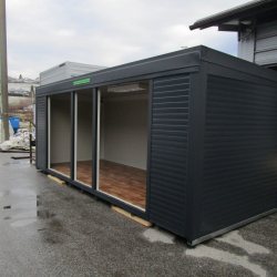 Antracit kontejner pisarna Hosekra