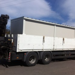 Transport sanitarnega kontejnerja Hosekra