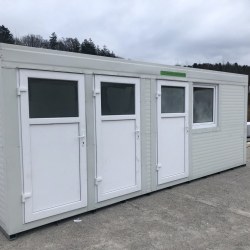 K80 Modularna Sanitarna Rešitev: Hosekra Montažni Kontejner