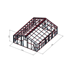 Hosekra - dvokapna garaža 9x7m