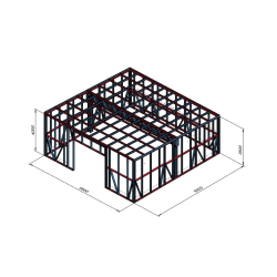 Hosekra - delavnica 10x10m