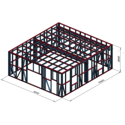 Enokapna delavnica velikosti 10x9 m