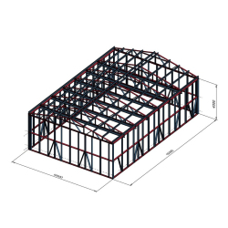 Modularna hala 15x10m