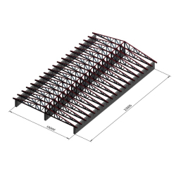 Hosekra streha 23x13m