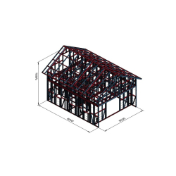 Hosekra - hiša enoetažna 8x6m