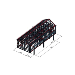 Hiša 50 m² s teraso 9x1,5m