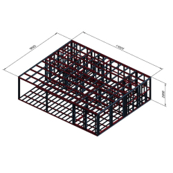 Enoetažni objekt 11x9m Hosekra