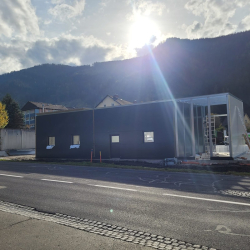 montažni objekt iz profilnih konstrukcij