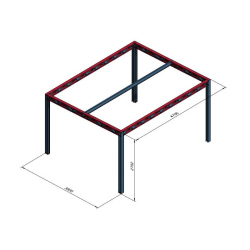 Nadstrešek terase 4,7x3,8 m