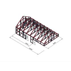 Podaljšek poslopja 10x5,4 m