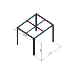Terasa Hosekra 3x2,5 m