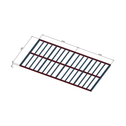 Pohoden pokrov za bazen 8,5x4,5m