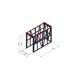 Lopa dimenzij 3×1,25 m za shranjevanje