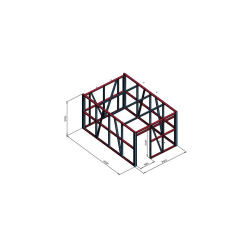 Lopa 4,5x3 m za funkcionalno shranjevanje