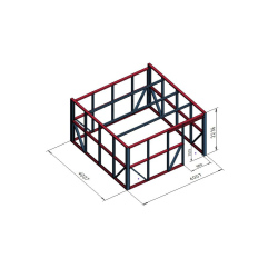 Lopa Hosekra 4x4m 