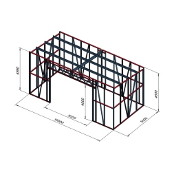 Prostorna lopa 10x5 m za večjo opremo