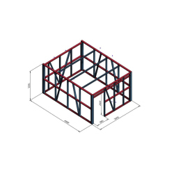Lopa dimenzij 4,5x3,5m