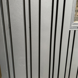Piano fasada antracit detajl