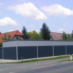 Panelna ograja ob cesti