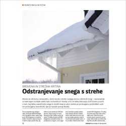 2014 02 10 Odstranjevanje snega s strehe